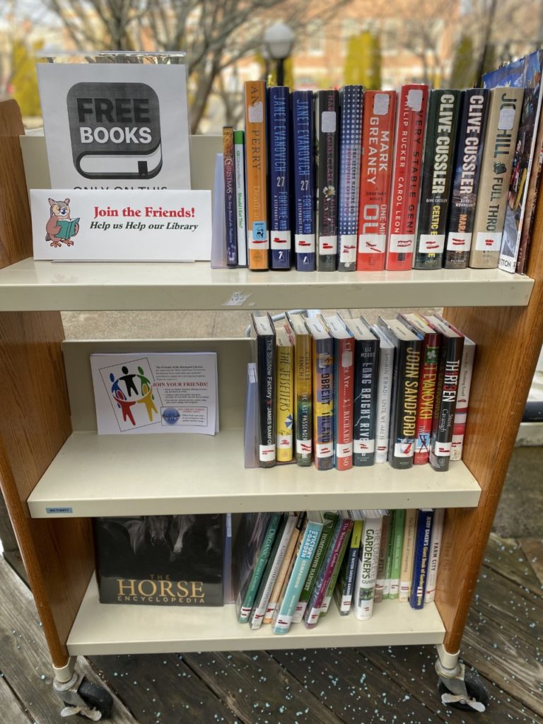 Browse our free book cart courtesy of the Friends of the Library ...