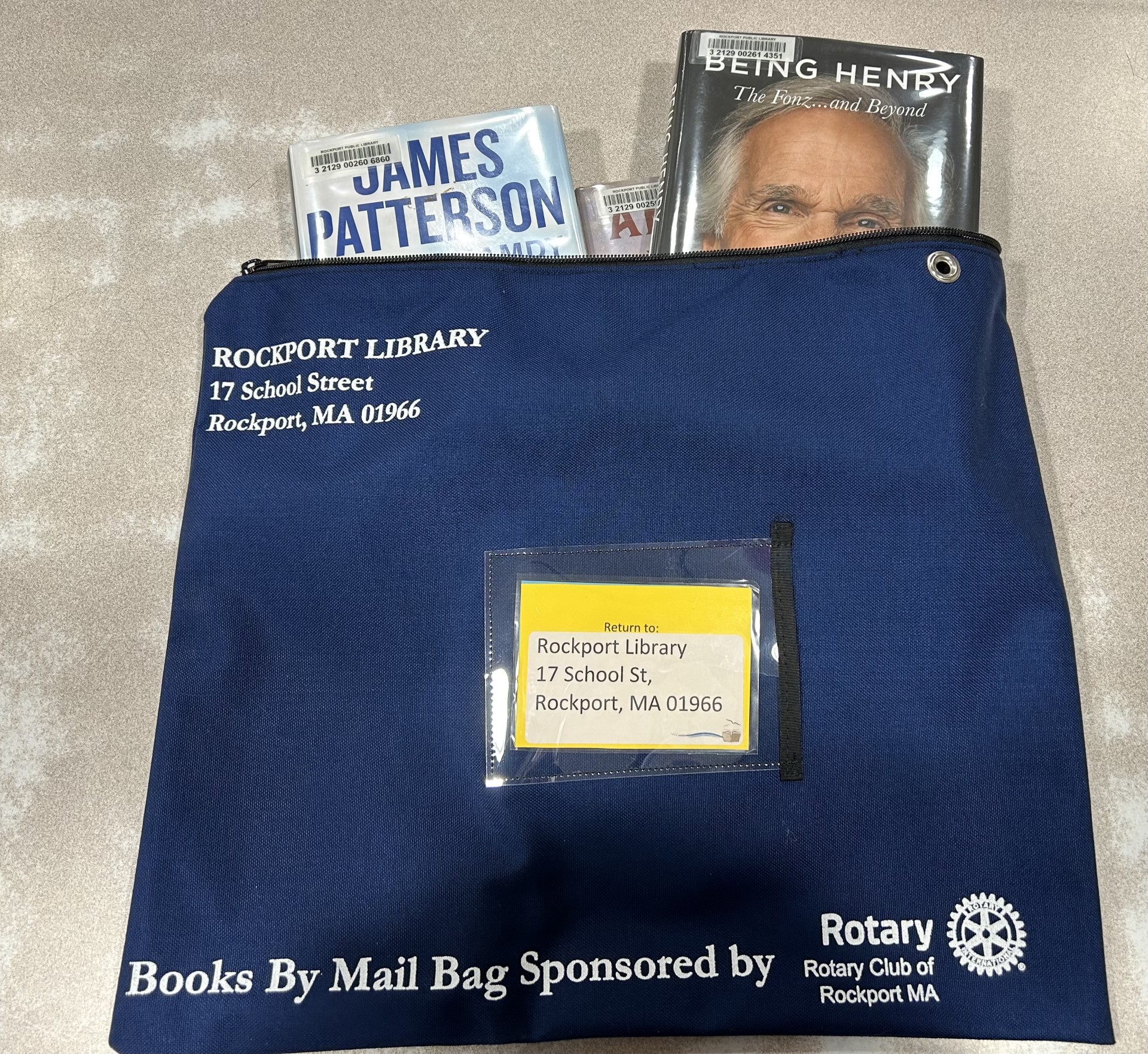 books by mail bag