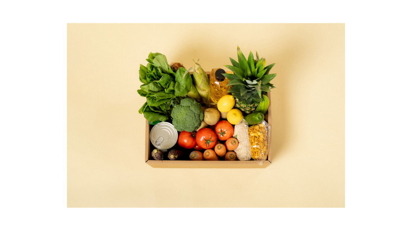 box of food
